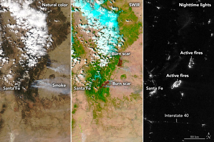 Wildfires Scorch Northern New Mexico - related image preview