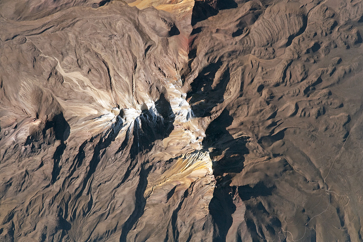 Chachani Volcano, Andes Mountains