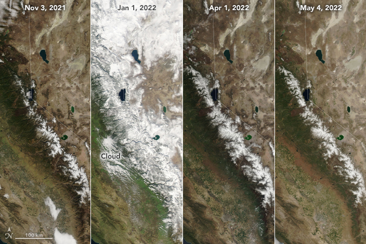 Wild Fluctuations in Sierra Snow - related image preview