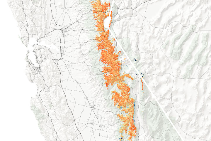 Wild Fluctuations in Sierra Snow