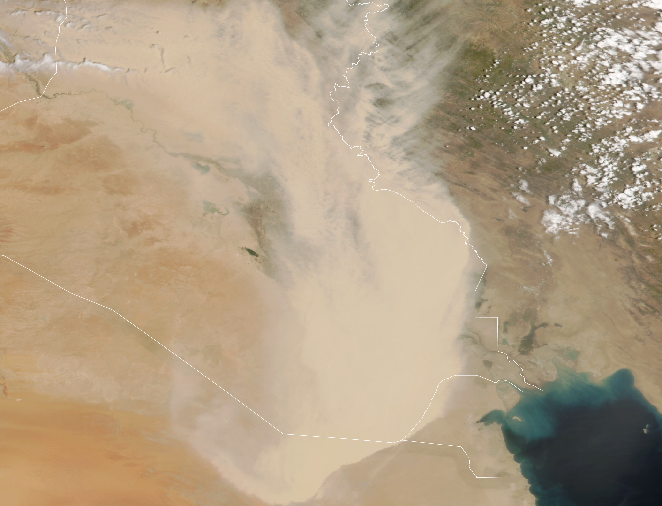 Persistent Dust Storms Batter Iraq - related image preview