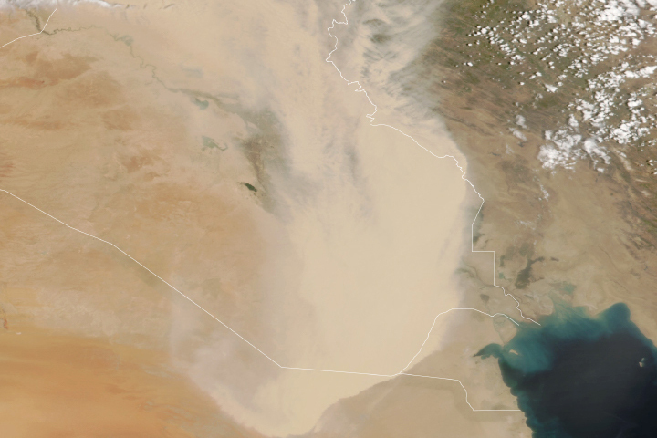 Persistent Dust Storms Batter Iraq