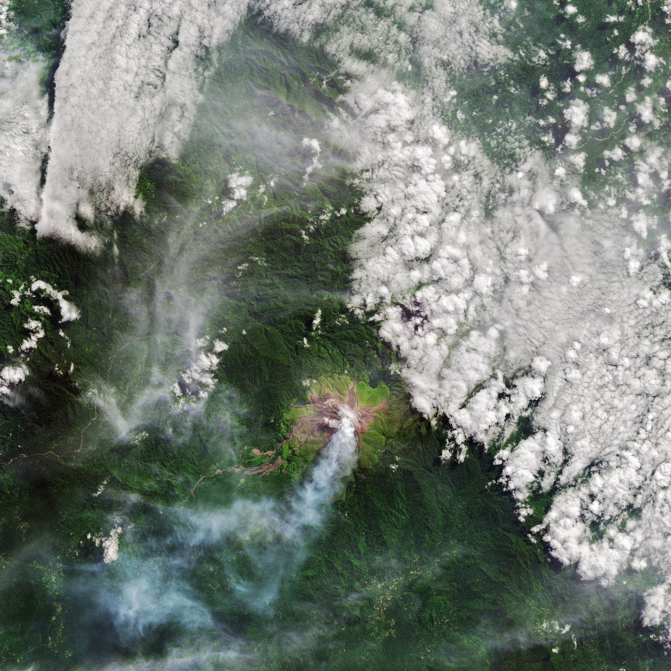 Young, Active Bagana Volcano - related image preview