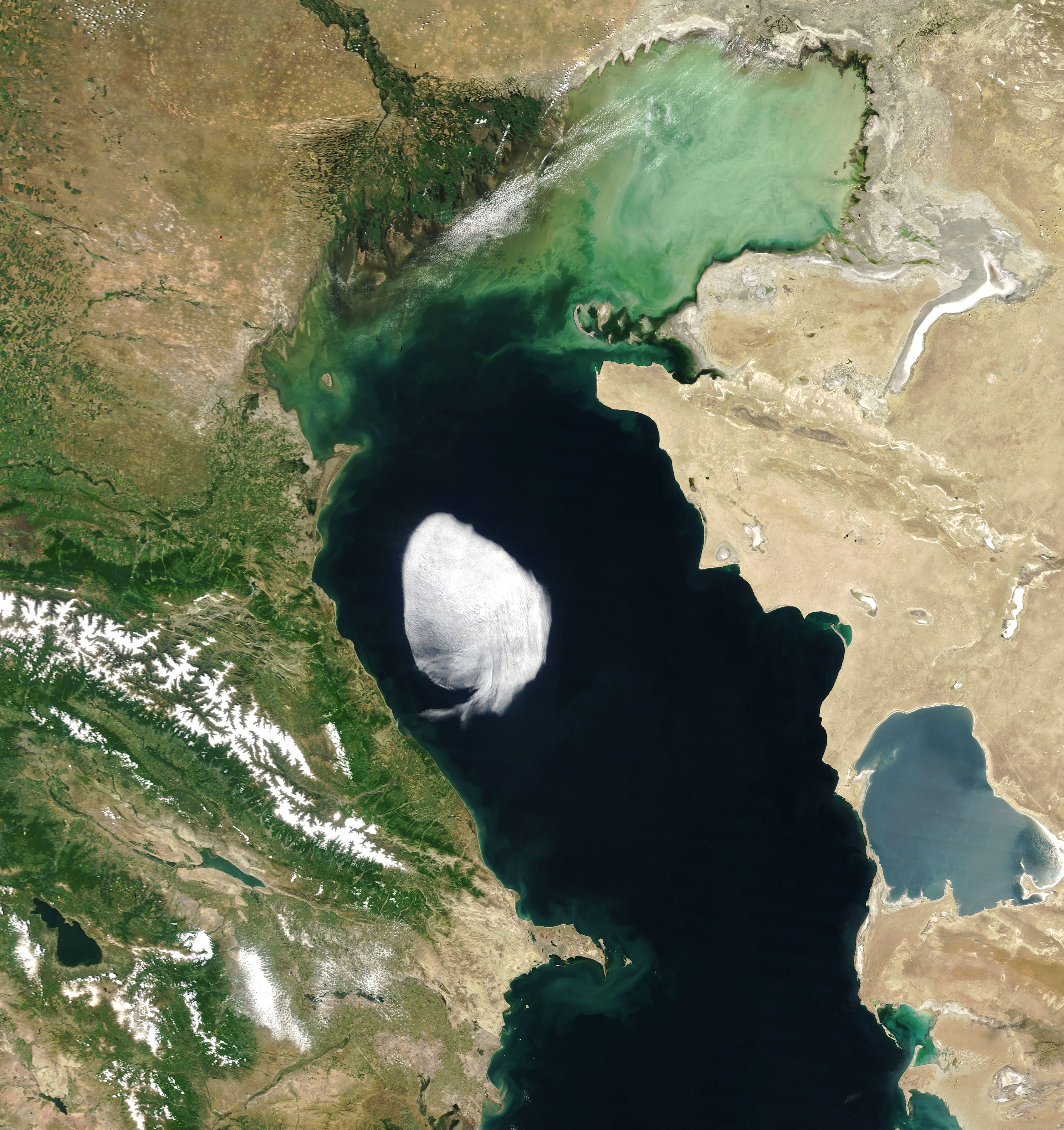 Peculiar Cloud Over the Caspian - related image preview
