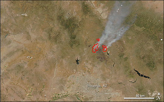 Fires in the Southwest