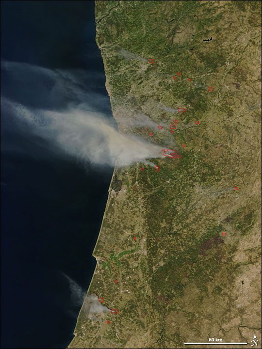 Fires in Portugal