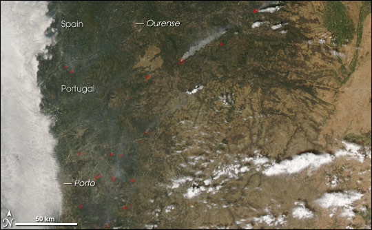 Fires in Portugal