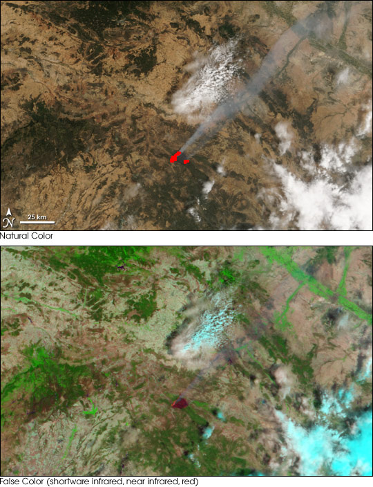 Fires in Northern Spain - related image preview
