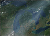 Haze Over the Midwestern United States