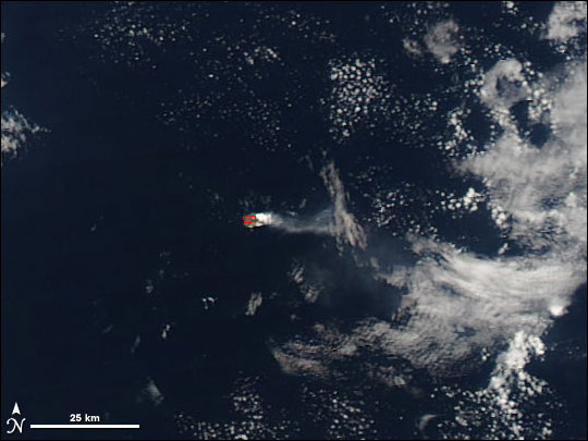 Eruption on Barren Island - related image preview