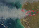 Fires on Cape York Peninsula