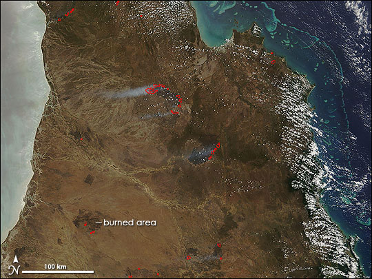 Fires on Cape York Peninsula - related image preview
