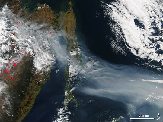 Fires in Russia’s Far East