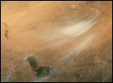 Dust Storm over Chad