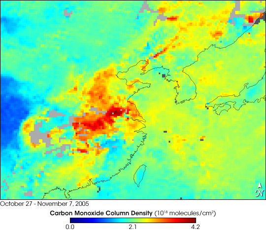 Smog over Beijing, China - related image preview