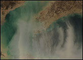 Dust Storm over the Yellow Sea