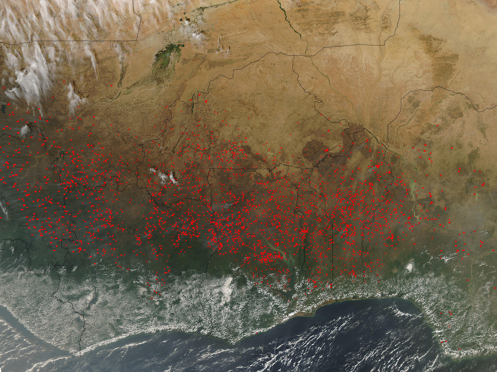 Fire Season in Northern Africa - related image preview