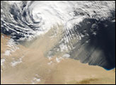 Dust Storm in North Africa