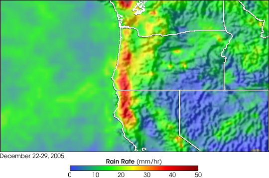 Heavy Rains in Pacific Northwest