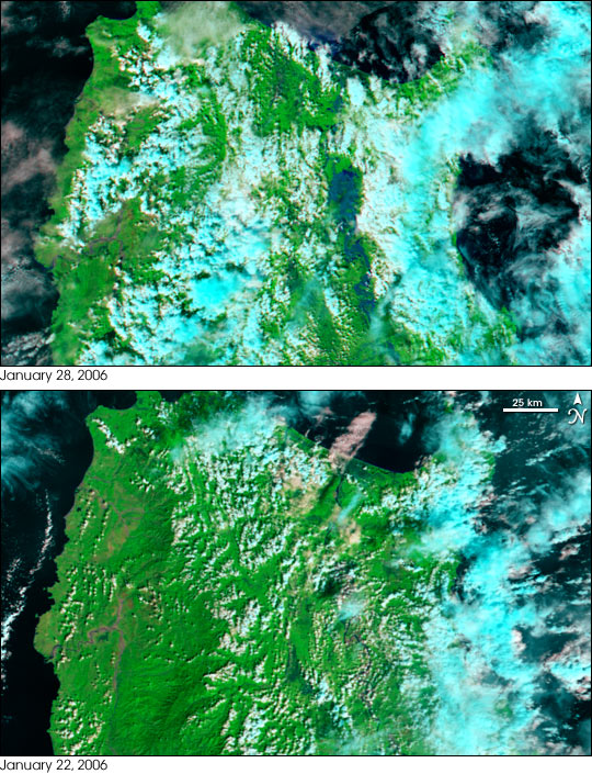Flooding in the Northern Philippines