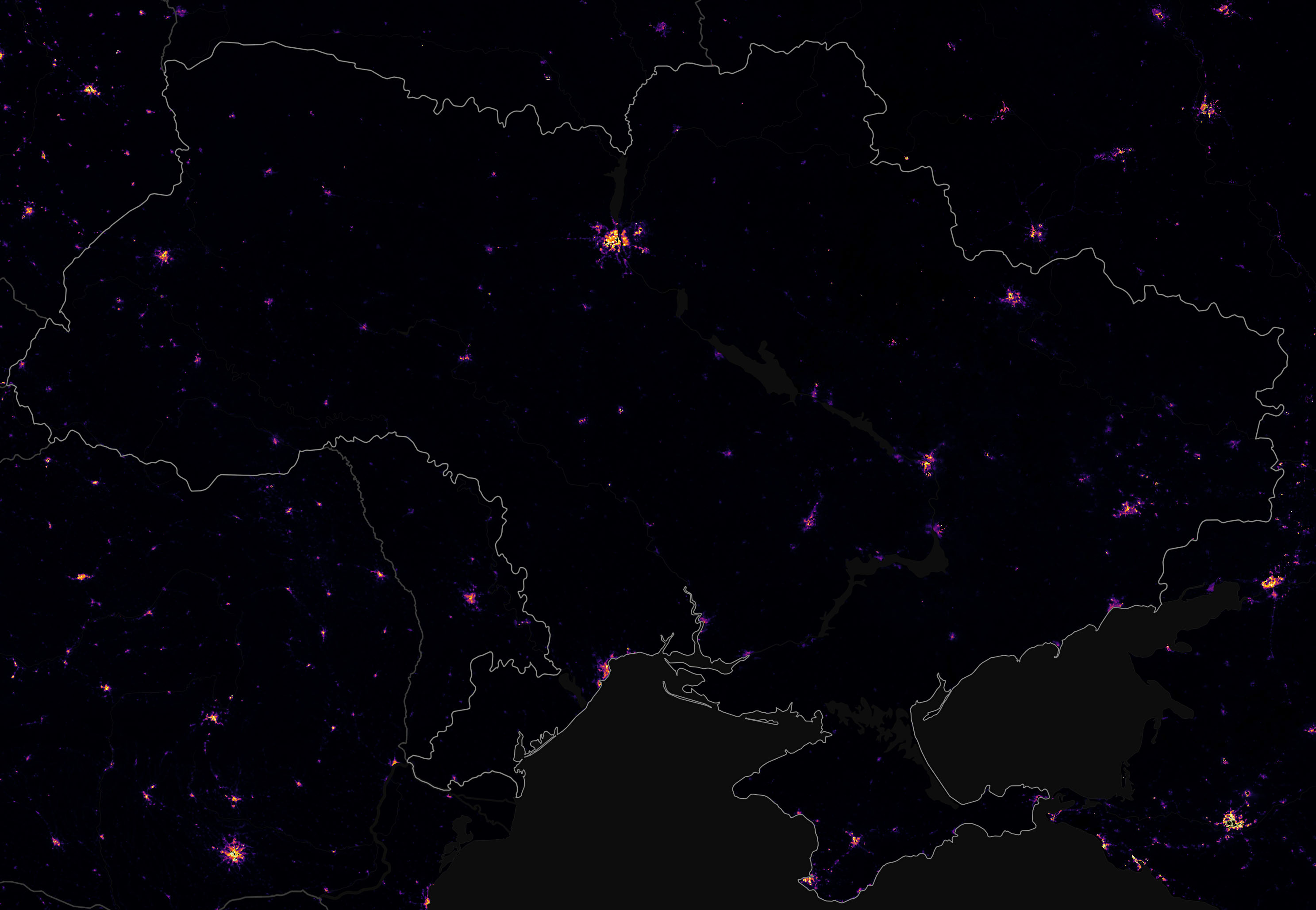 Tracking Night Lights in Ukraine - related image preview