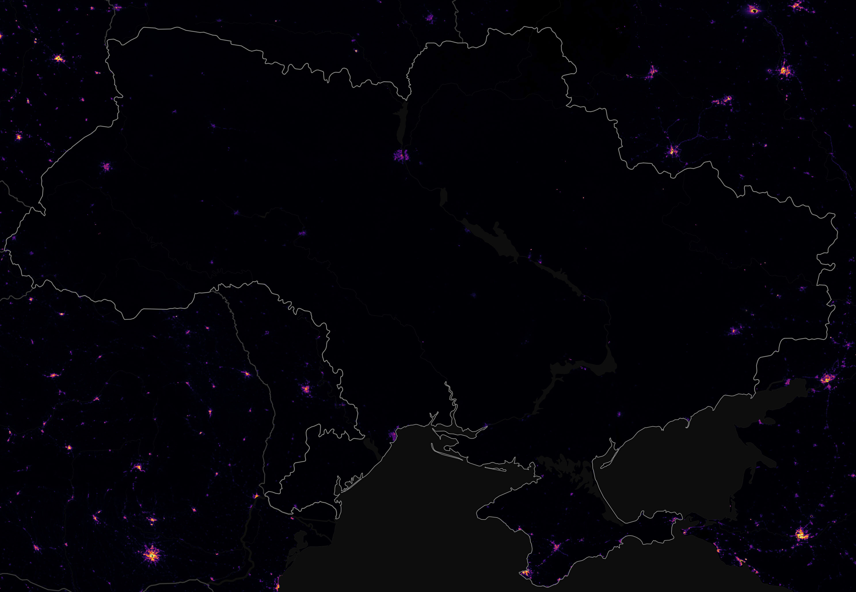 Tracking Night Lights in Ukraine - related image preview