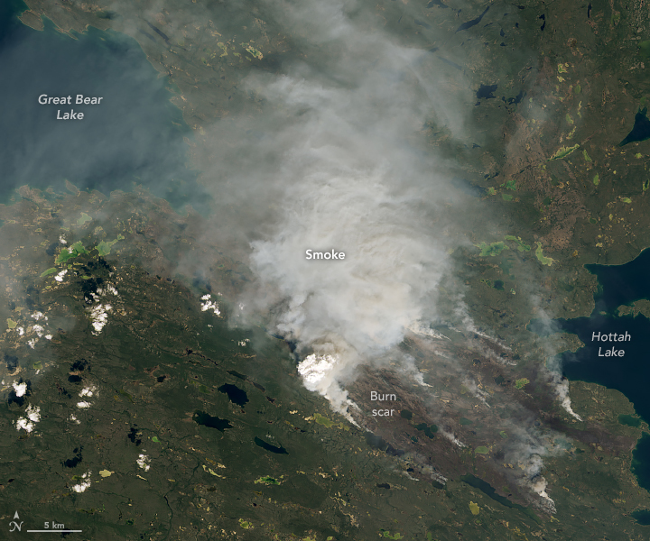 Heat and Fires Scorch Northern Canada - related image preview
