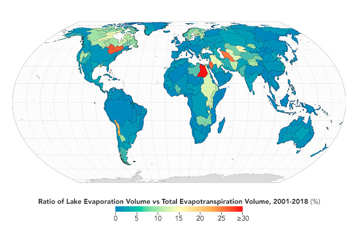 Lake Evaporation on the Rise - related image preview