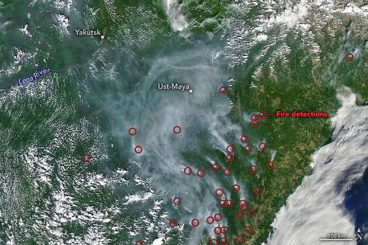 Smoke Over Siberia