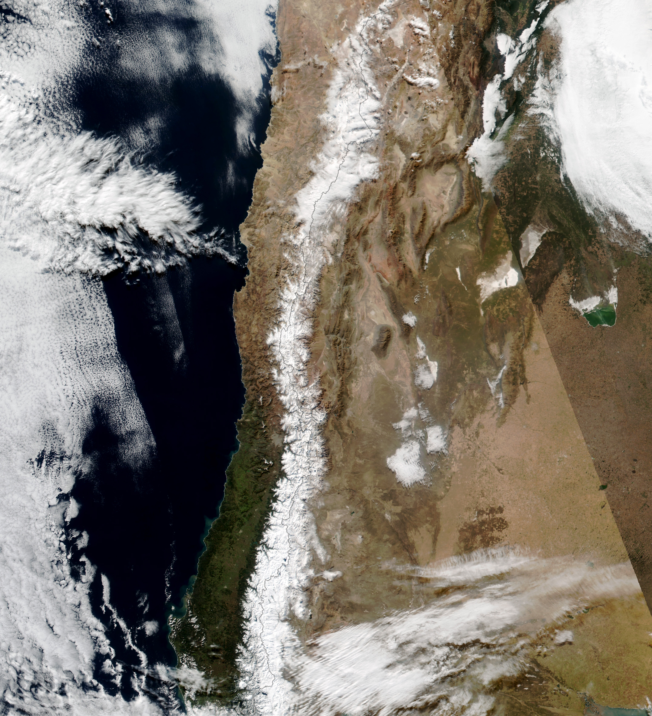 Snow Blanket for the Andes - related image preview