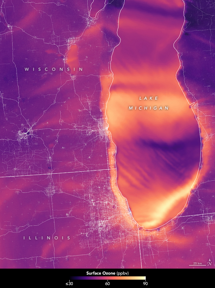Clearer View of Great Lakes Air Quality