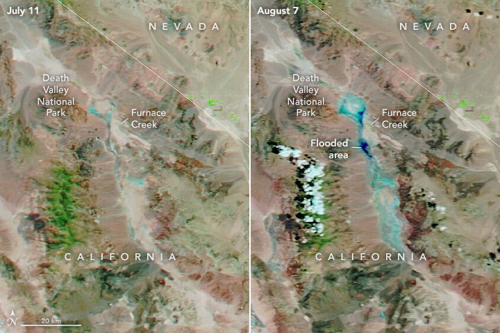 Death Valley Flash Flooding