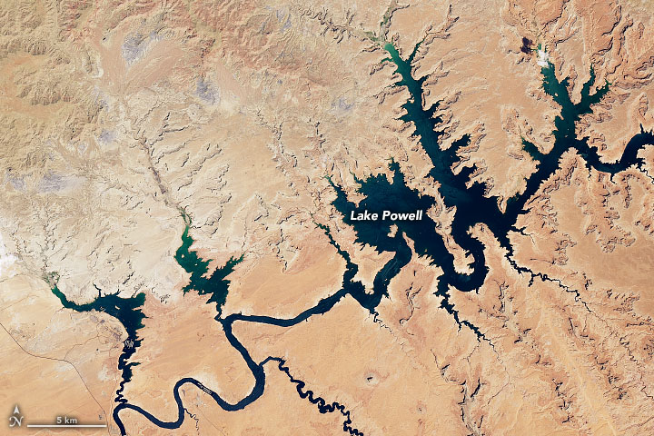 Lake Powell Still Shrinking