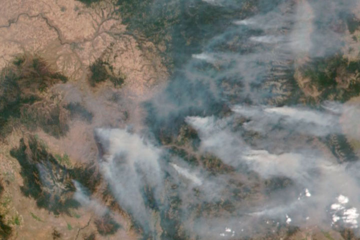 Smoky Fires Rage in the Northwest