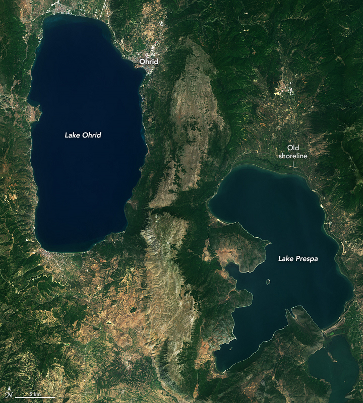 A Pair of Ancient Lakes
