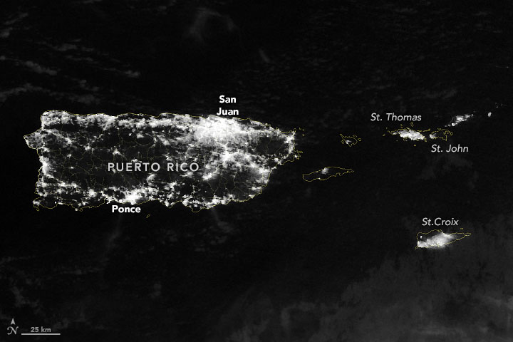 Power Outages in Puerto Rico