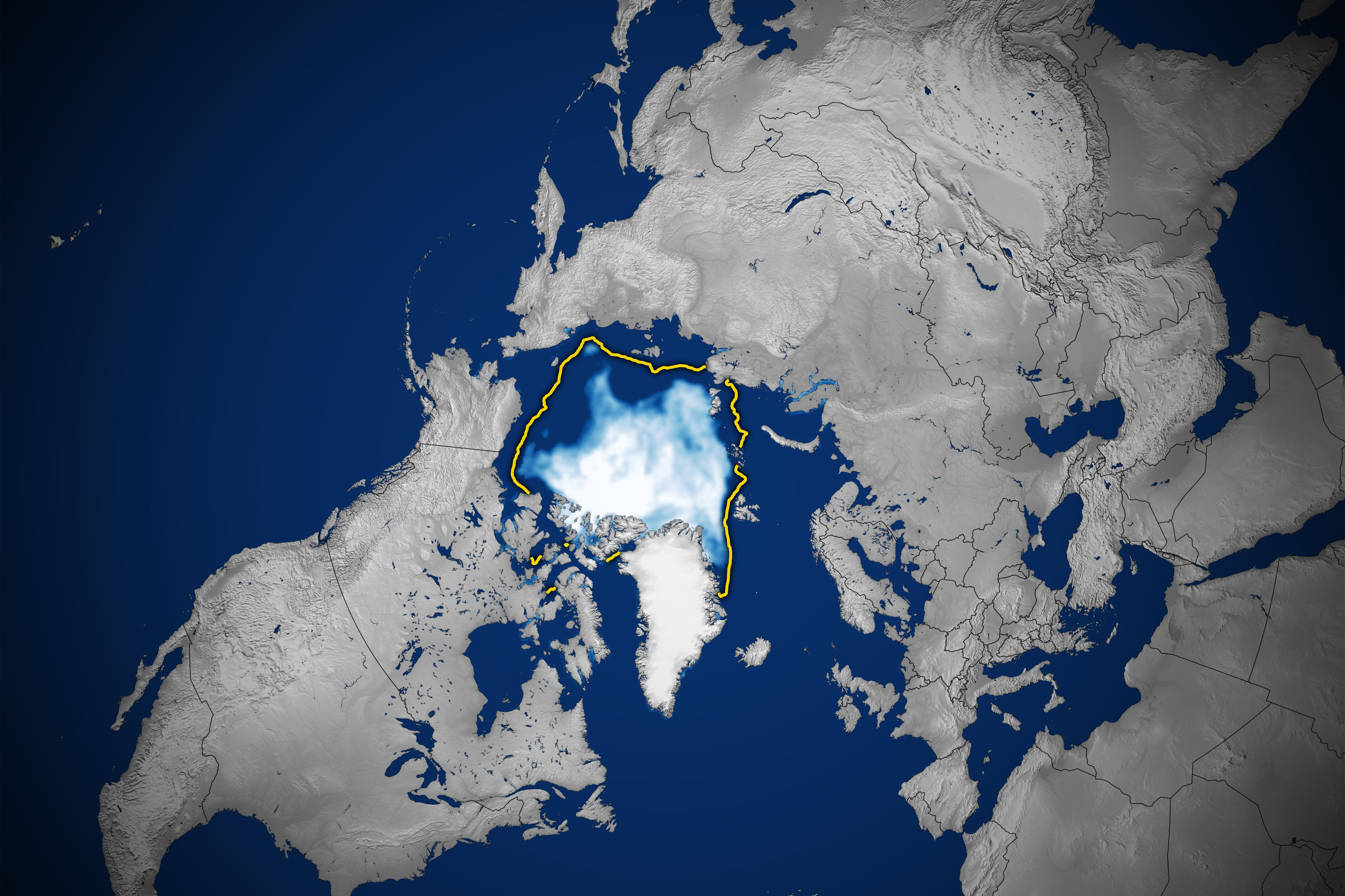 Arctic sea ice winter peak in 2022 is 10th lowest on record