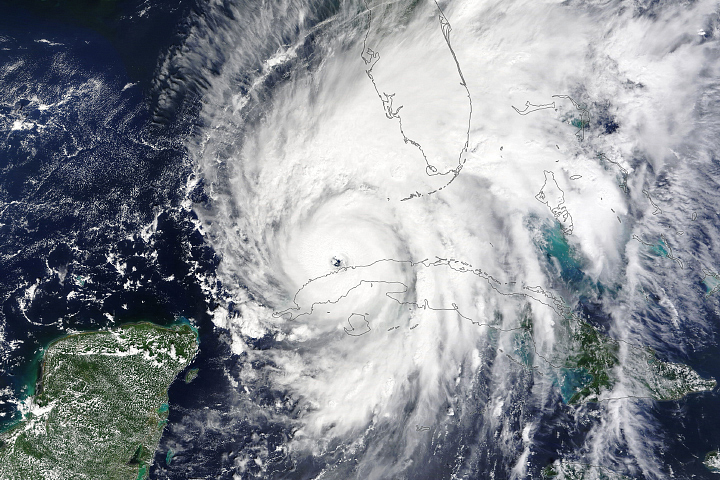 Hurricane Ian Enters the Gulf of Mexico