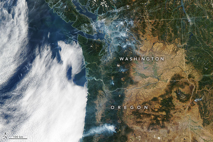 Late-Season Fires in the Pacific Northwest