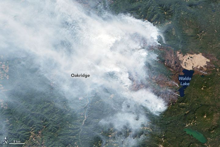 Late-Season Fires in the Pacific Northwest - related image preview