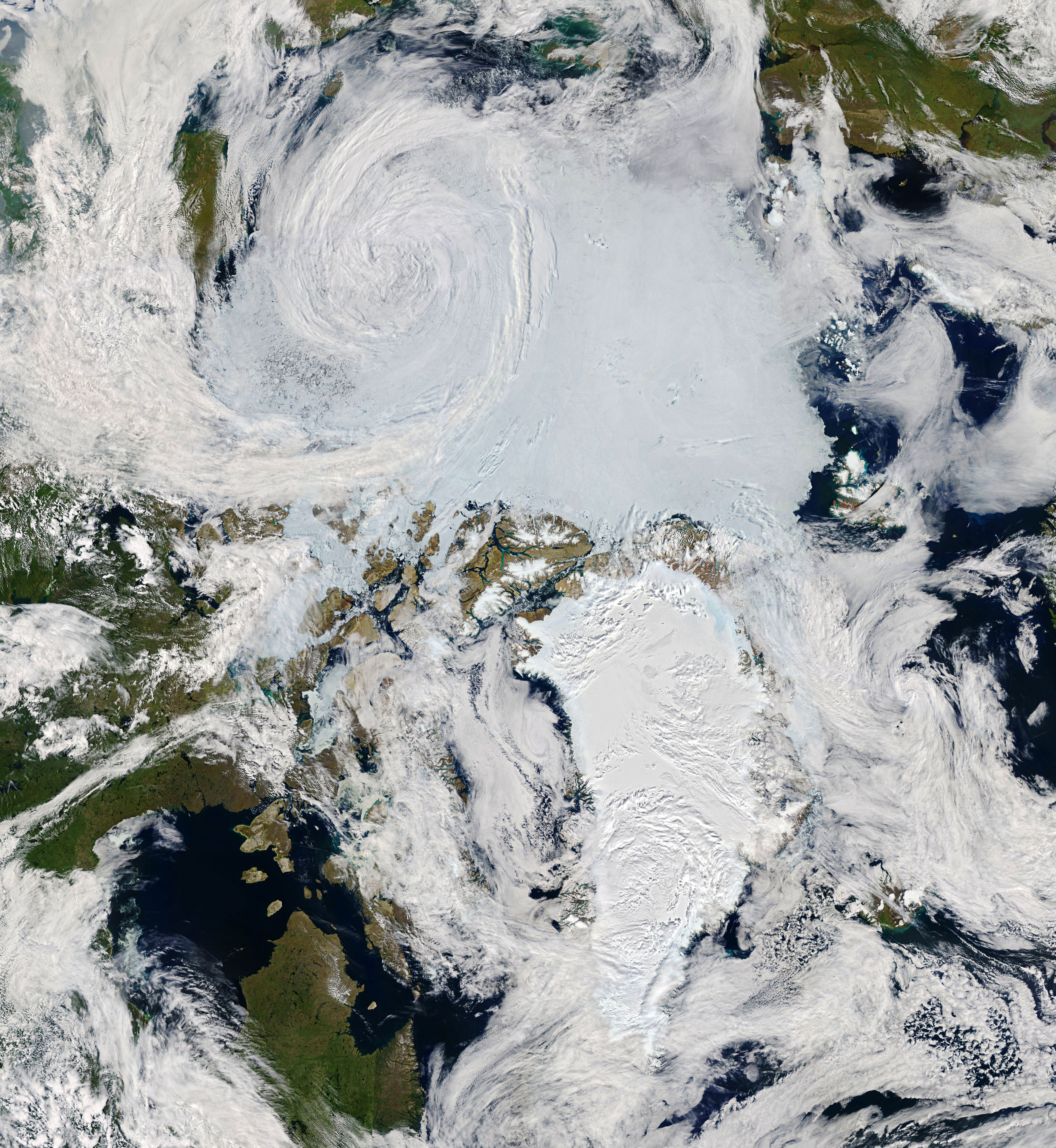 Arctic Cyclones to Intensify as Climate Warms - related image preview