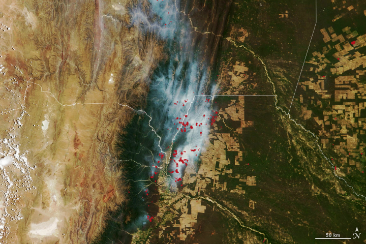 Fires in Northwest Argentina - related image preview