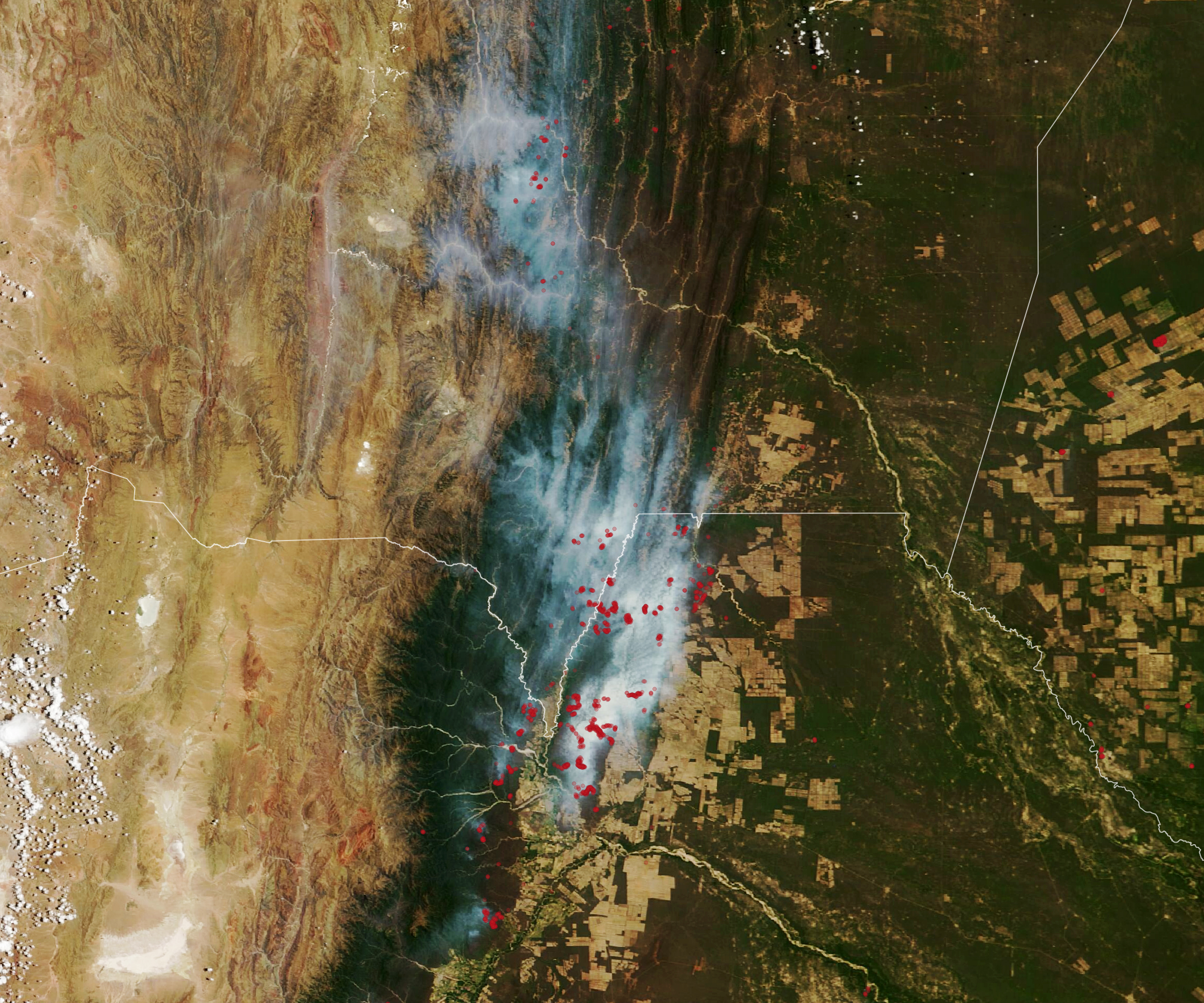 Fires in Northwest Argentina - related image preview