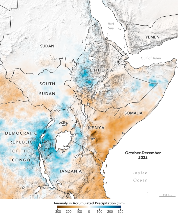 droughts in africa map