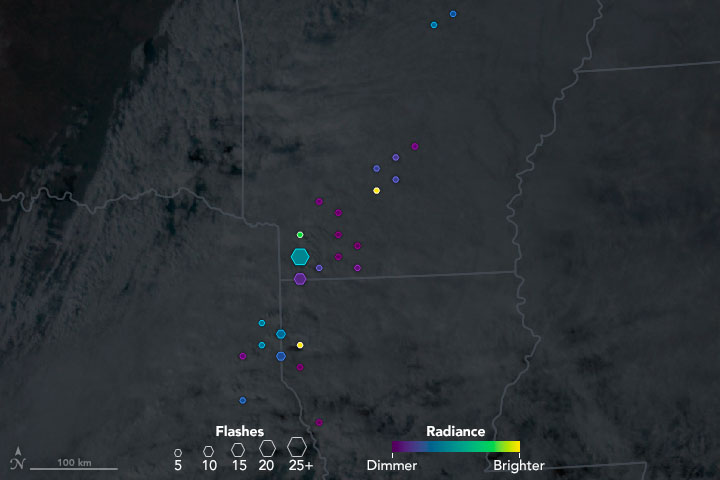 Lightning in the U.S. South - related image preview