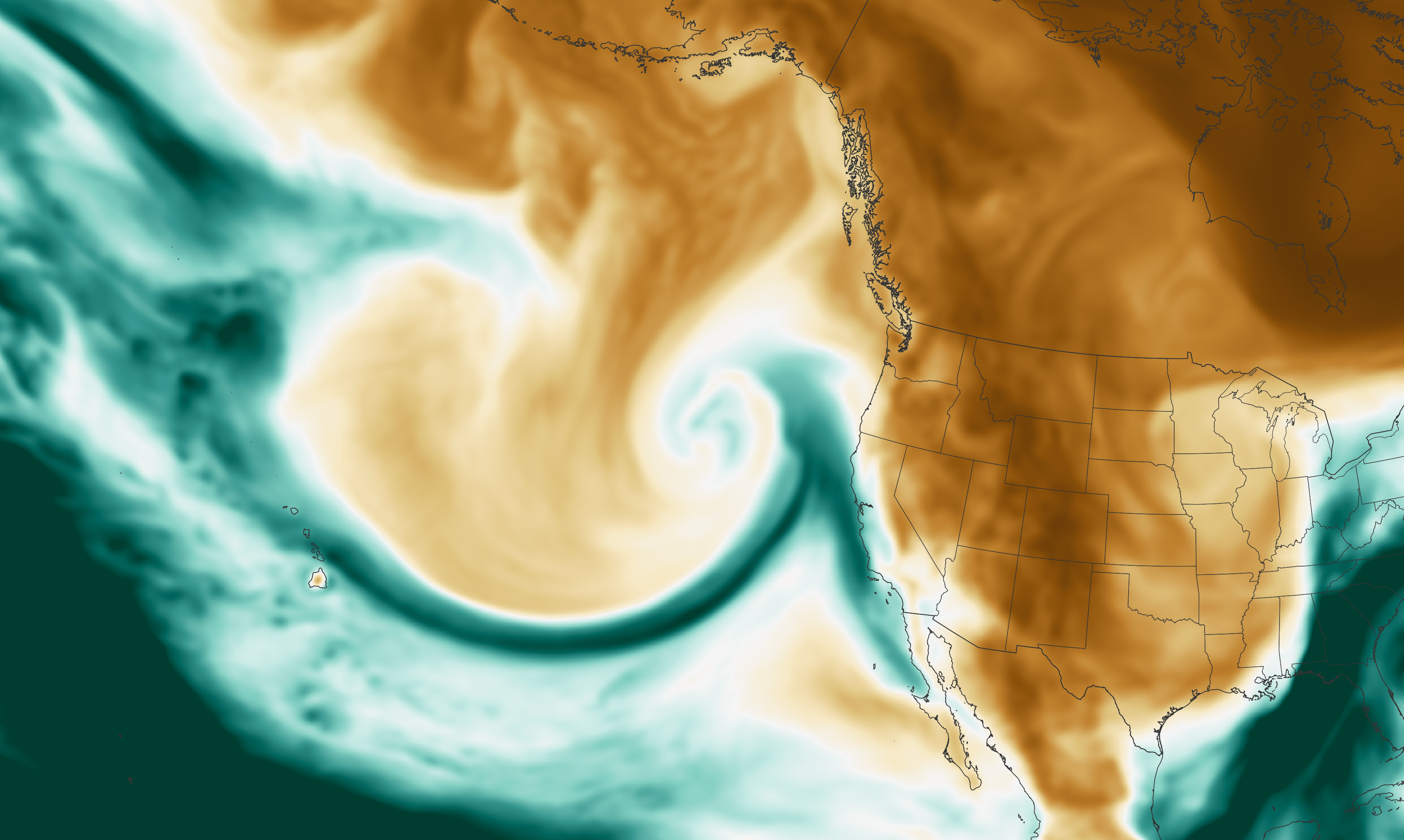 Atmospheric River Lashes California - related image preview