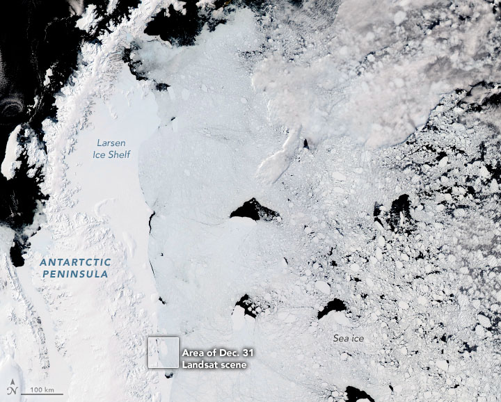 Clear Days for Iceberg Spotting