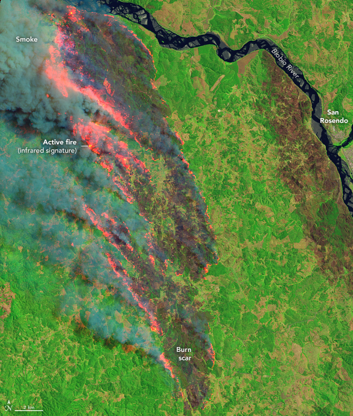 Fires Blaze Through South-Central Chile - related image preview