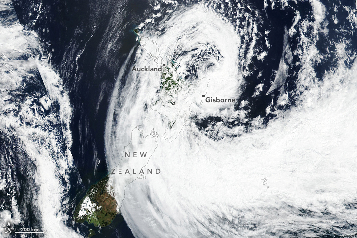 Cyclone Gabrielle Lashes New Zealand - related image preview