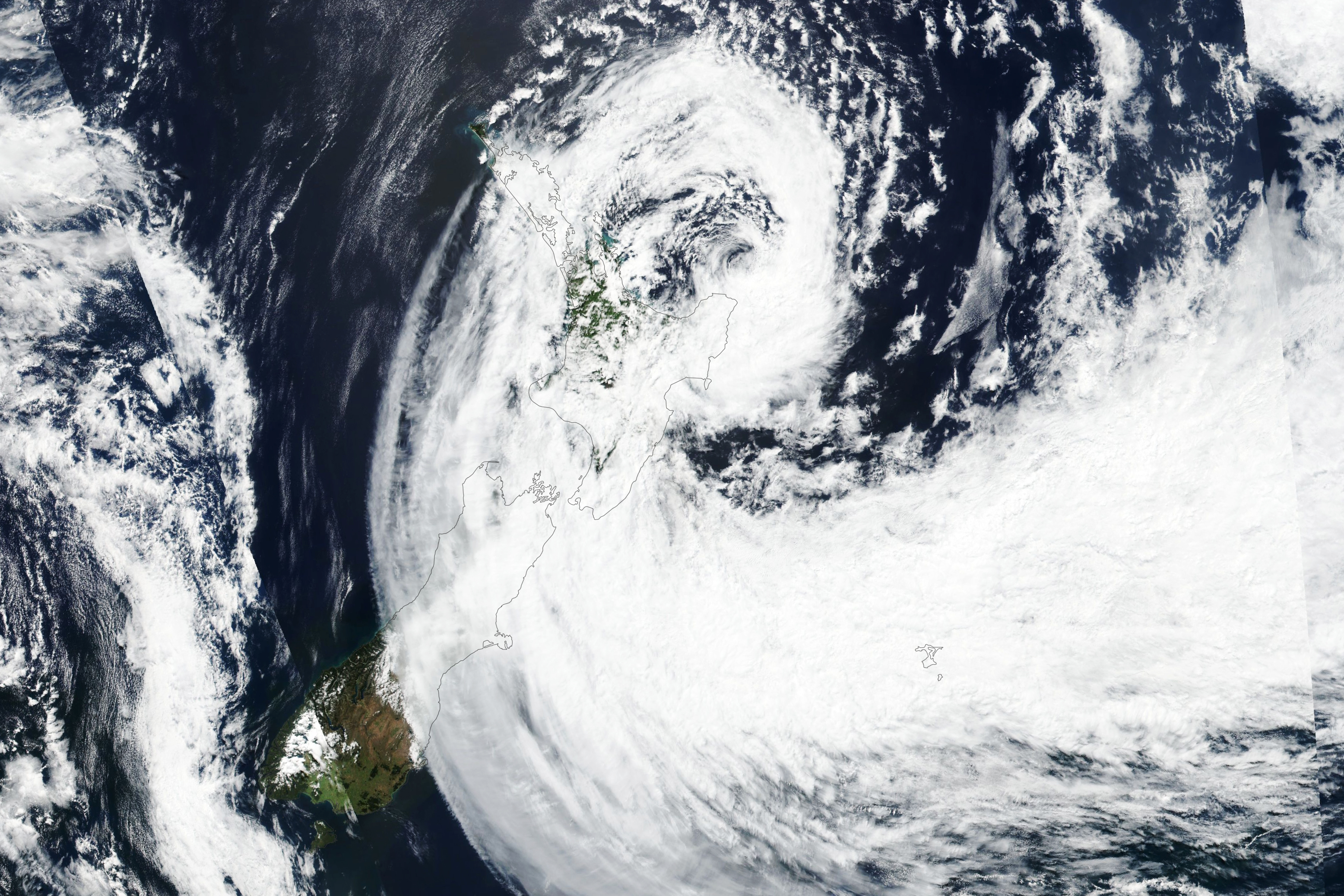 Cyclone Gabrielle Lashes New Zealand - related image preview